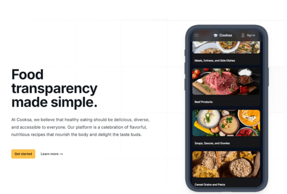 Cooksa screenshot 2