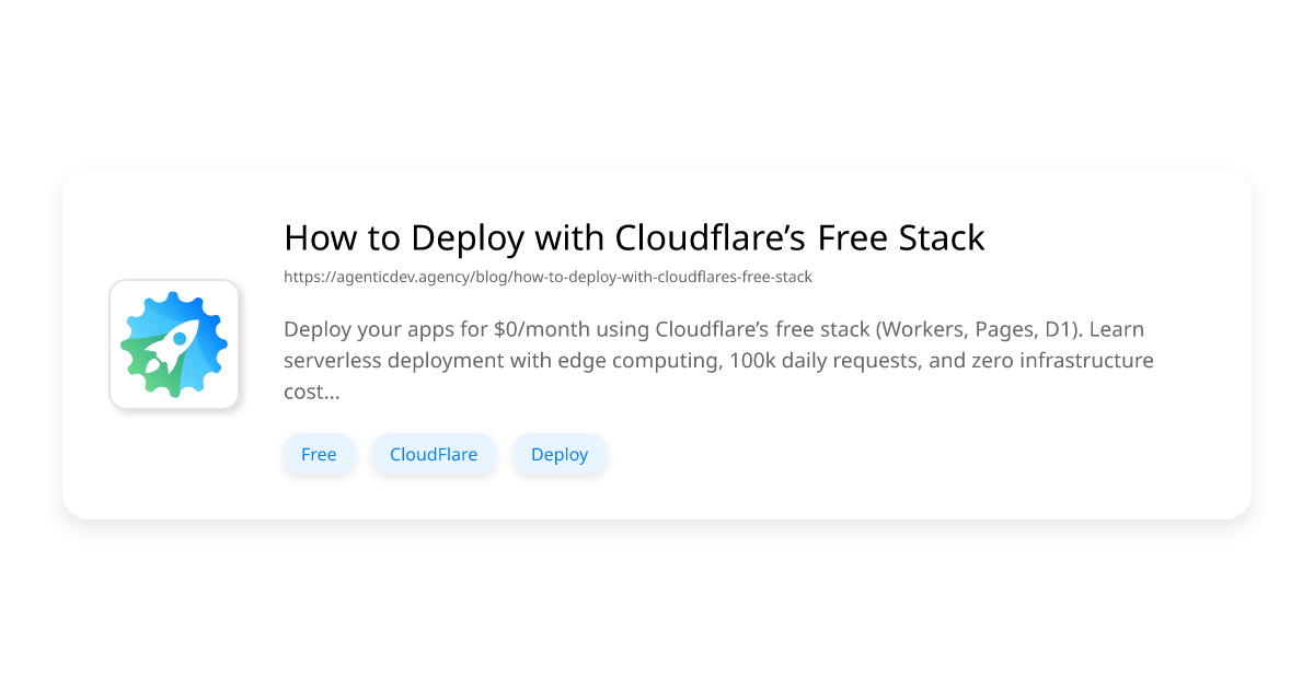 How To Deploy With Cloudflare S Free Stack